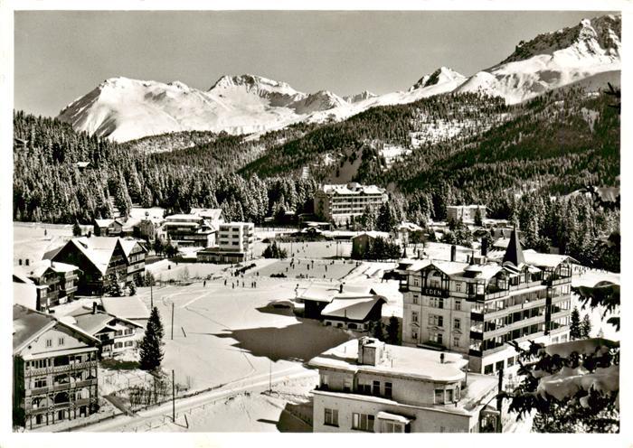 Arosa GR Dorfteil am Obersee