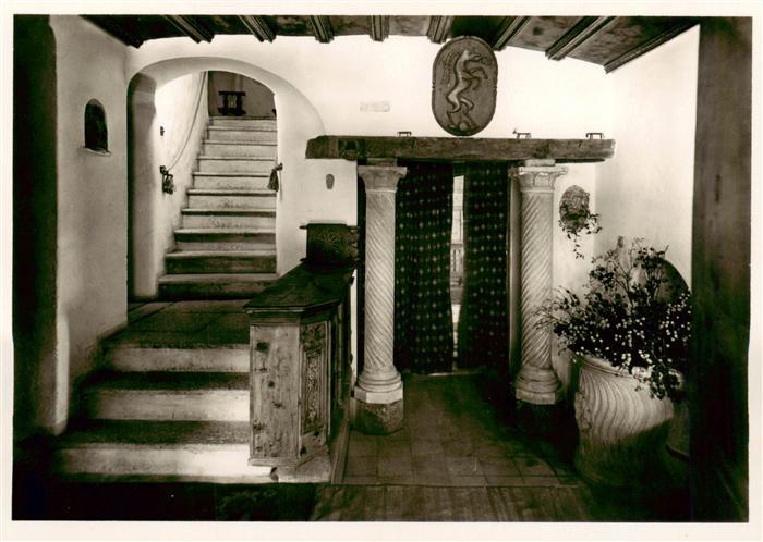 St Moritz GR Chesa Veglia Vistibule