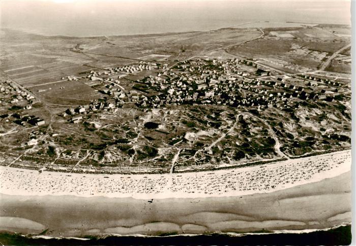 Langeoog Nordseebad Fliegeraufnahme
