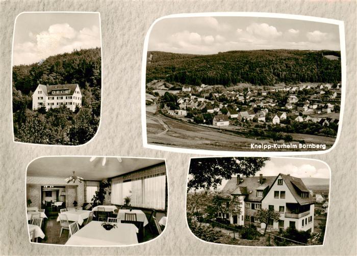 Endbach Bad Kneipp Kurheim Haus Bornberg Panorama Gastraum
