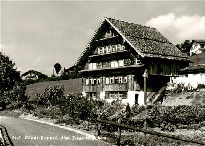 Ebnat-Kappel SG Altes Toggenburgerhaus