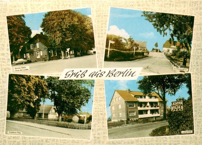BERLIN  CITY Berliner Muehle Unter den Linden Potsdamer Platz Lichterfelde Kurfu