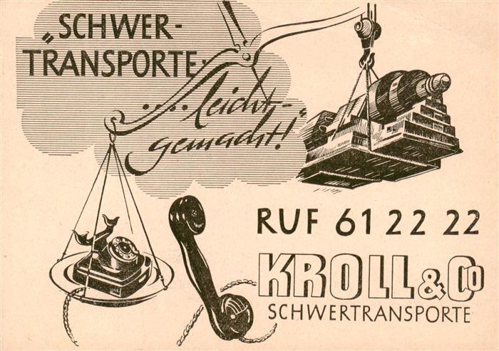 BERLIN  CITY Fa Kroll Schwertransporte
