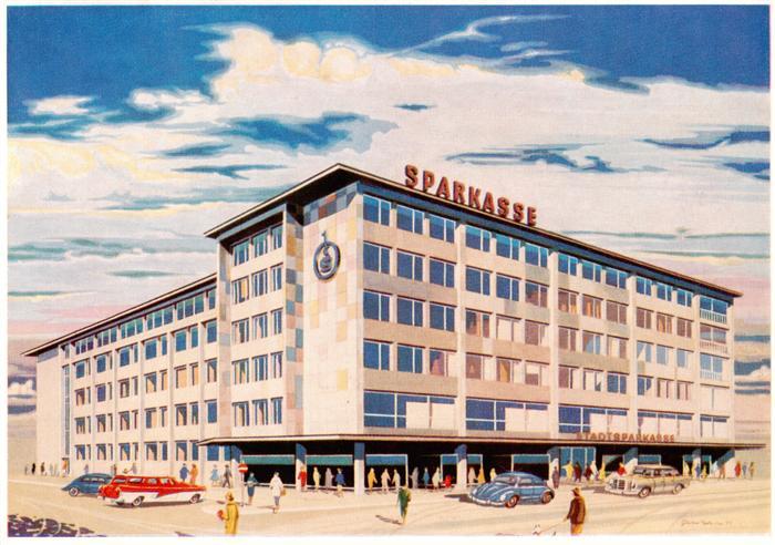 MANNHEIM BW Sparkasse Am Paradeplatz