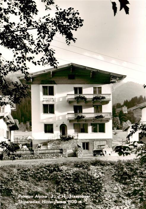 Hinterglemm Saalbach Pension Alpina