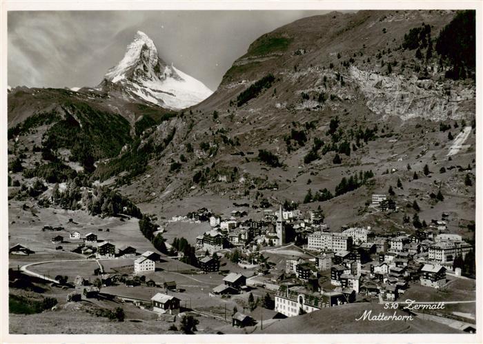 Zermatt VS Panorama mit Matterhorn