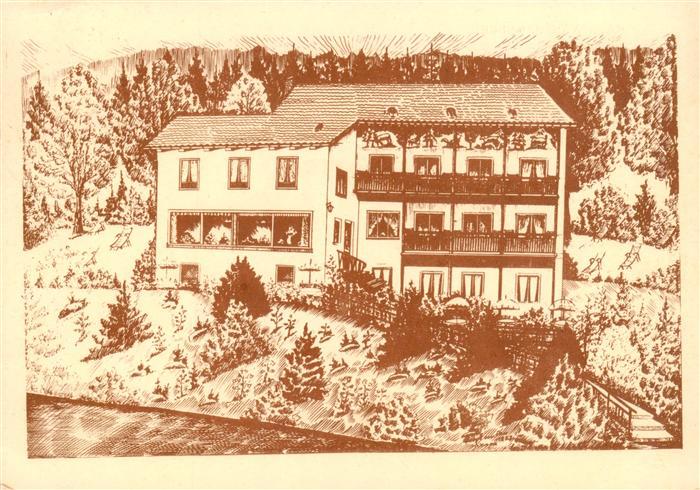 Bad Bocklet Haus Waidmannsheil Kuenstlerkarte