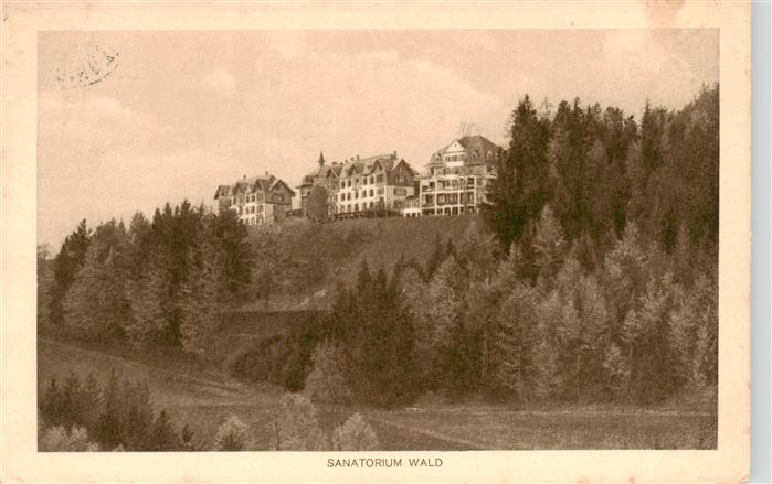 Wald ZH Sanatorium Wald