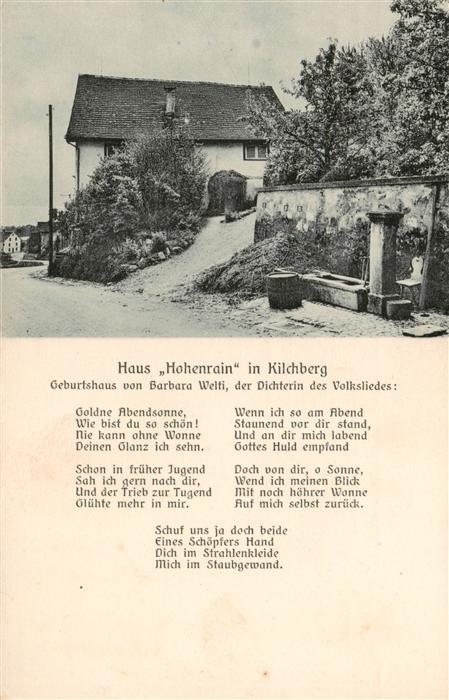 Kilchberg ZH Haus Hohenrain