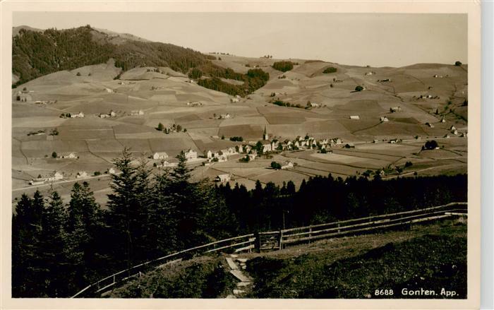 Gonten IR Fliegeraufnahme