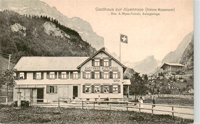 Wasserauen Wasserau IR Gasthaus Alpenrose