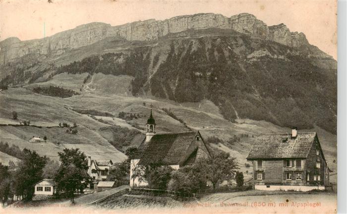 Schwendi Weissbad IR mit Alpspiegel