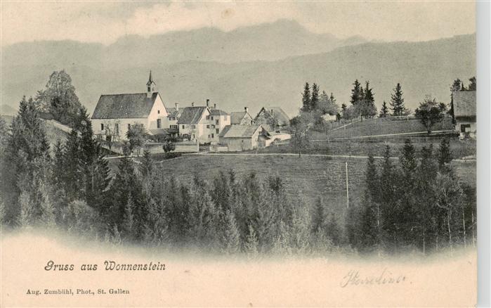 Wonnenstein Kloster Niederteufen AR Kloster Kirche