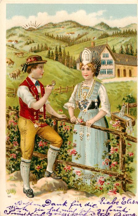 Appenzell IR Trachtenpaar