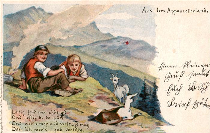 Appenzeller Land IR Ziegenhirten