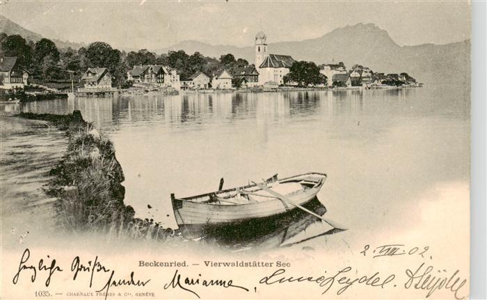 Beckenried Vierwaldstaettersee NW Panorama