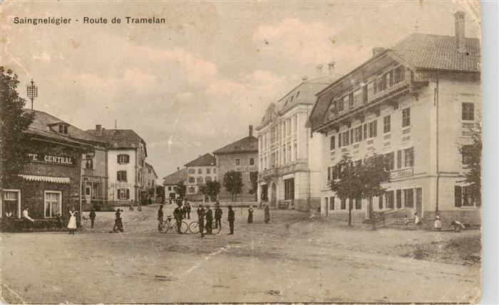 Saingnelegier Saignelegier JU Route de Tramelan Feldpost