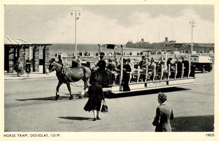 Douglas  IOM Isle of Man UK Horse Tram