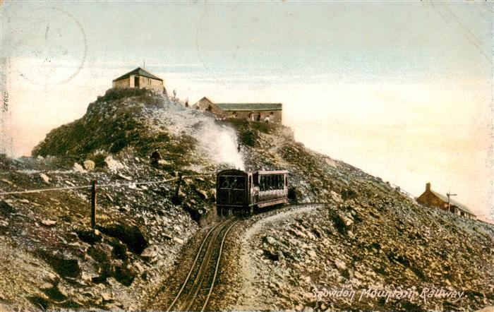 Snowdon Wales UK Mountain Railway