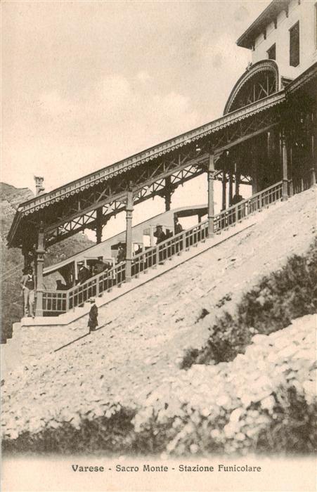 Varese Lombardia IT Sacro Monte Stazione Funicolare