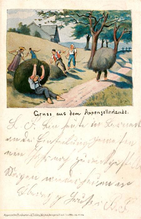 Appenzeller Land IR Heuernte