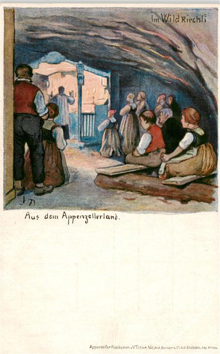 Appenzeller Land IR Im Wildkirchli