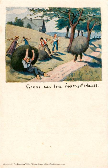 Appenzeller Land IR Heuernte