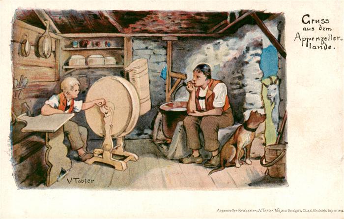 Appenzeller Land IR Partie in der Stube