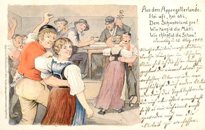 Appenzeller Land IR Tanzveranstaltung