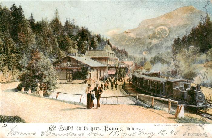 Bruenig  OW Grand Buffet de la gare
