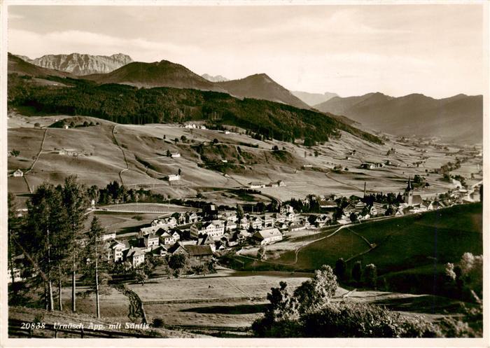 Urnaesch AR Panorama mit Saentis