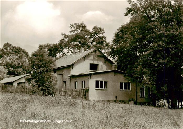 Wilthen HO Waldgaststaette Jaegerhaus