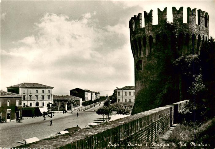Lugo Emilia-Romagna IT Piazza I Maggio e Via Mentana