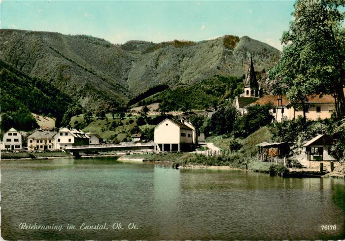 Reichraming Oberoesterreich AT im Ennstal Panorama