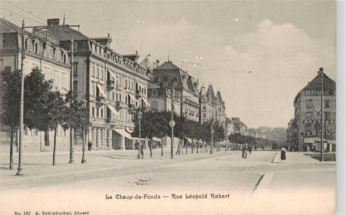 La Chaux-de-Fonds NE Rue Leopold Robert