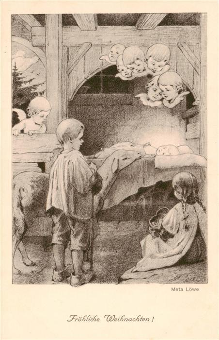 Ebnat-Kappel SG Weihnachtsmotiv Kuenstlerkarte