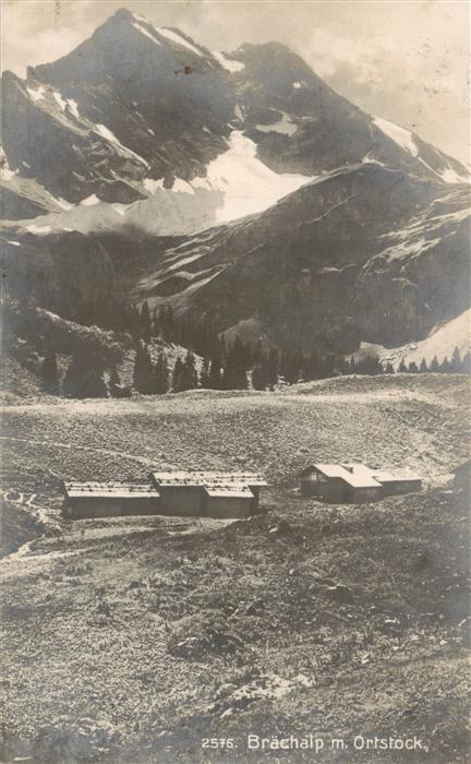 Braechalp Ortstock 2717m GL Panorama