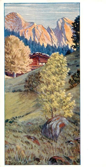 Grindelwald BE Schwarzhorn und Gemsberg