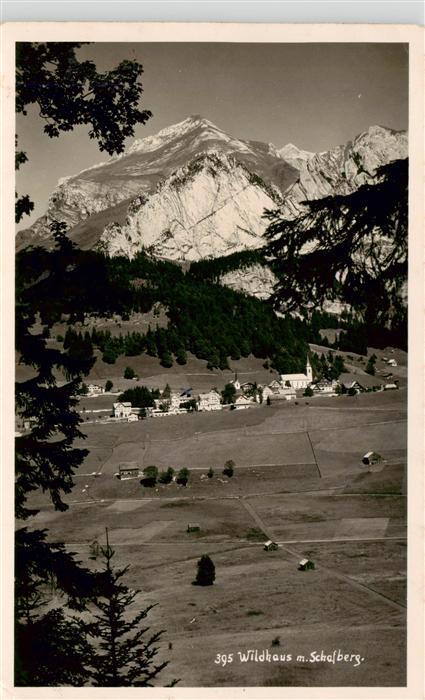 Wildhaus  SG mit Schafberg
