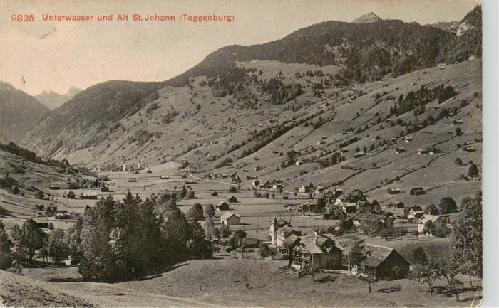 Unterwasser  Toggenburg SG und Alt St Johann