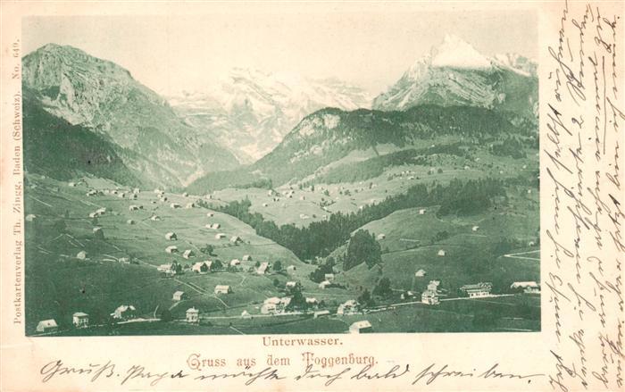 Unterwasser  Toggenburg SG Panorama