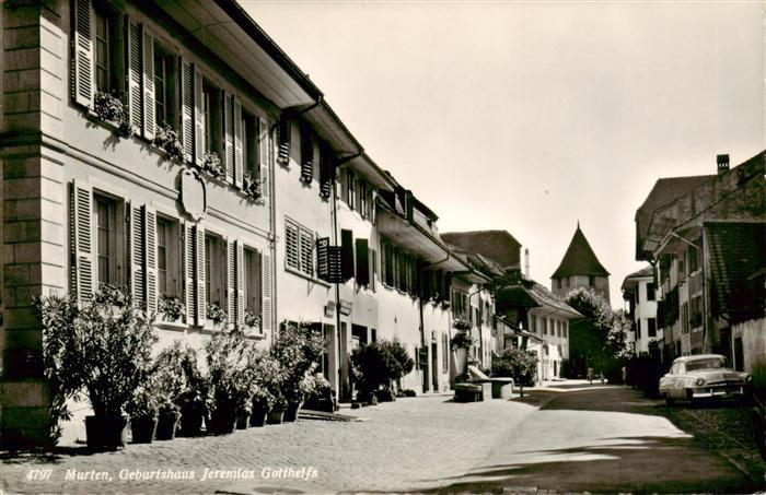 Murten Morat FR Geburtshaus Jeremias Gotthelfs