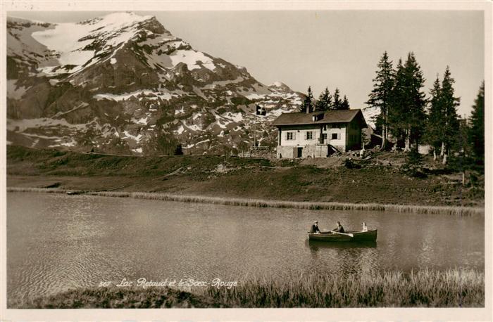 Lac Retaud Ormont-Dessous VD et le Scex Rouge