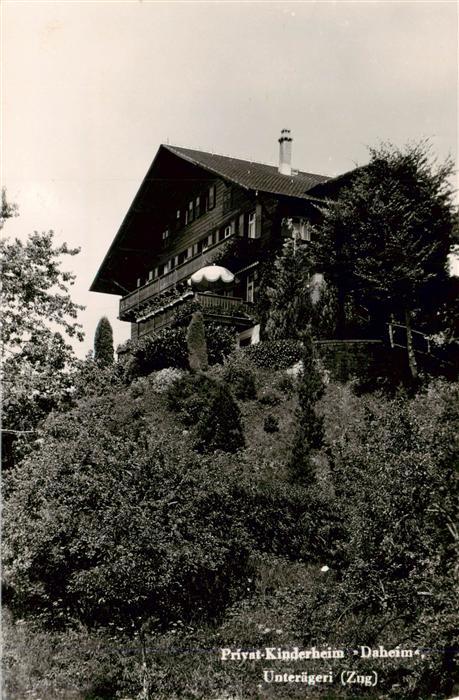 Unteraegeri Unter-Aegeri ZG Privat Kinderheim Daheim