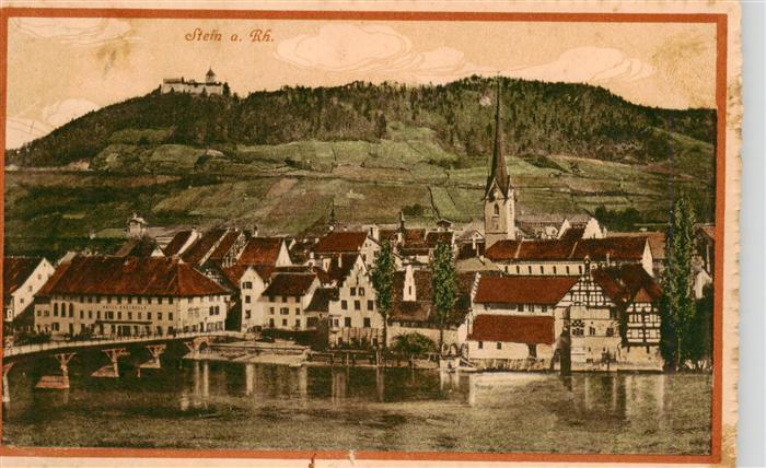 Stein am Rhein SH Panorama Kirche