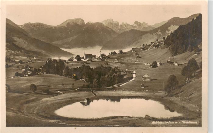 Wildhaus Schoenenboden mit Schoenenbodensee