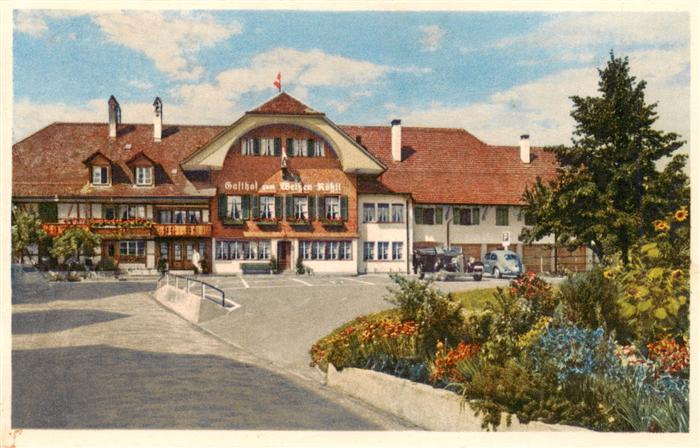 Zaeziwil BE Gasthof zum Weissen Roessli