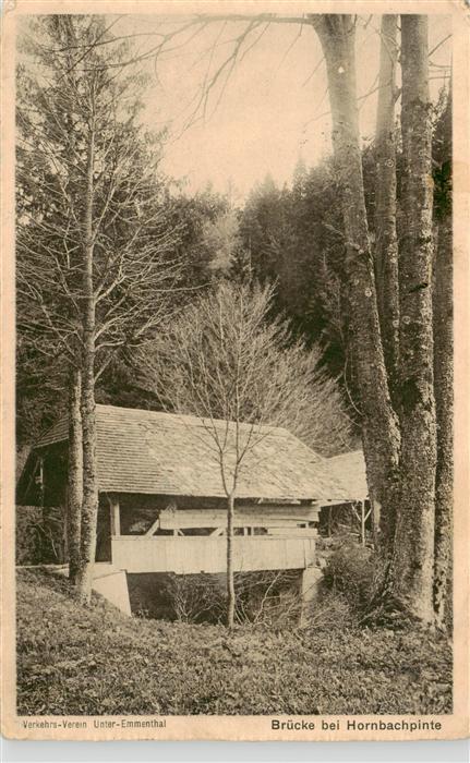 Hornbach Sumiswald BE Bruecke bei Hornbachpinte