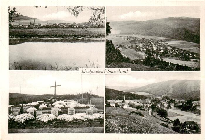 Lenhausen Teilansichten Gedenkstaette Panorama