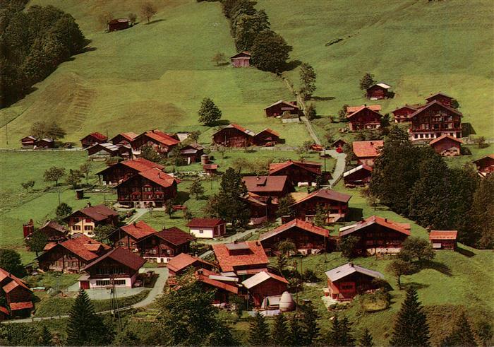 Saxeten BE Fliegeraufnahme